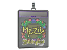 Sticker Slab | mezii (Embroidered) | Budapest 2025
