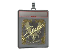 Sticker Slab | ZywOo (Gold) | Austin 2025