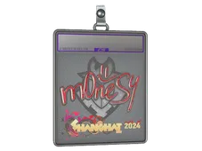Sticker Slab | m0NESY (Glitter) | Shanghai 2024