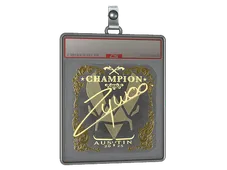 Sticker Slab | ZywOo (Gold, Champion) | Austin 2025