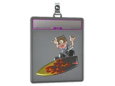 Sticker Slab | Blaze Surf K (Foil)