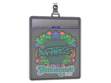 Sticker Slab | XANTARES (Embroidered) | Budapest 2025