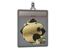 Sticker Slab | FURIA (Gold) | Rio 2022