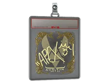 Sticker Slab | apEX (Gold) | Austin 2025