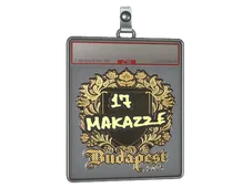 Sticker Slab | makazze (Gold) | Budapest 2025