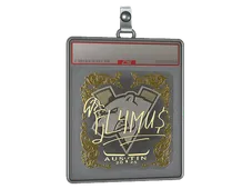 Sticker Slab | FL4MUS (Gold) | Austin 2025