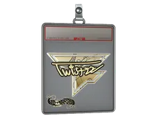 Sticker Slab | Twistzz (Gold) | Paris 2023