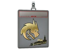 Sticker Slab | Team Spirit (Gold) | Stockholm 2021