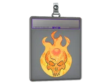 Sticker Slab | Incineration (Holo)
