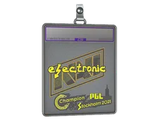 Sticker Slab | electroNic (Holo) | Stockholm 2021