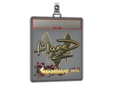 Sticker Slab | FlameZ (Gold) | Shanghai 2024