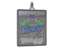 Sticker Slab | Kursy (Embroidered) | Budapest 2025