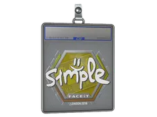 Sticker Slab | s1mple | London 2018