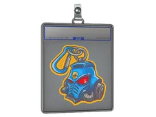 Sticker Slab | Primaris Keychain