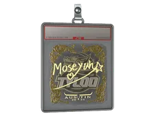 Sticker Slab | Moseyuh (Gold) | Austin 2025