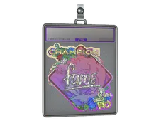 Sticker Slab | fame (Glitter, Champion) | Rio 2022