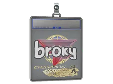 Sticker Slab | broky (Champion) | Antwerp 2022