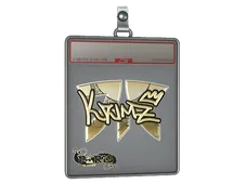 Sticker Slab | KRIMZ (Gold) | Paris 2023