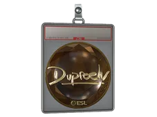 Sticker Slab | dupreeh (Gold) | Katowice 2019