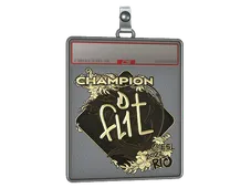 Sticker Slab | FL1T (Gold, Champion) | Rio 2022