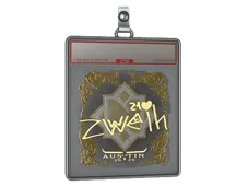 Sticker Slab | zweih (Gold) | Austin 2025