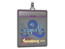 Sticker Slab | Ax1Le (Holo) | Shanghai 2024