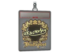 Sticker Slab | xKacpersky (Gold) | Budapest 2025