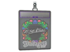 Sticker Slab | esenthial (Embroidered) | Budapest 2025