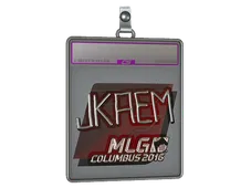Sticker Slab | jkaem (Foil) | MLG Columbus 2016