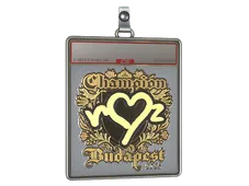 Sticker Slab | ropz (Gold, Champion) | Budapest 2025