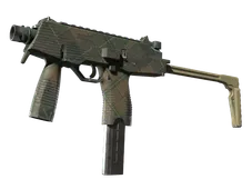MP9 | Green Plaid (Well-Worn)