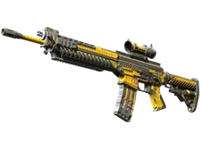 Souvenir SG 553 | Hazard Pay (Battle-Scarred)