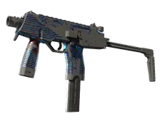 MP9 | Stained Glass (Battle-Scarred)