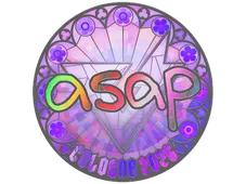 Sticker | asap (Holo) | Cologne 2026