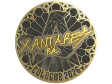 Sticker | XANTARES (Gold) | Cologne 2026