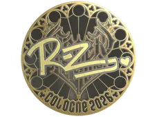 Sticker | REZ (Gold) | Cologne 2026