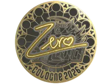 Sticker | Zero (Gold)  | Cologne 2026