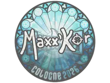 Sticker | maxxkor | Cologne 2026
