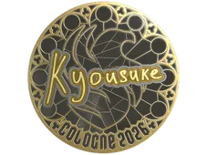 Sticker | kyousuke (Gold) | Cologne 2026