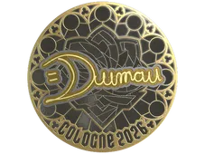 Sticker | dumau (Gold) | Cologne 2026