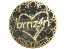 Sticker | brnz4n (Gold) | Cologne 2026