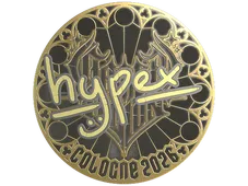 Sticker | hypex (Gold) | Cologne 2026