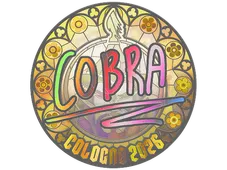 Sticker | cobra (Holo) | Cologne 2026