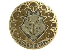 Sticker | G2 esports (Gold) | Cologne 2026