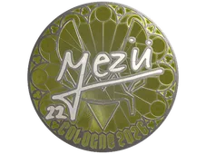 Sticker | mezii (Foil) | Cologne 2026