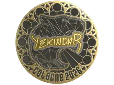 Sticker | YEKINDAR (Gold) | Cologne 2026