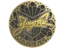 Sticker | yxngstxr (Gold) | Cologne 2026