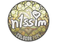 Sticker | n1ssim | Cologne 2026