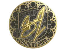 Sticker | siuhy (Gold) | Cologne 2026