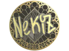 Sticker | NEKiZ (Gold) | Cologne 2026